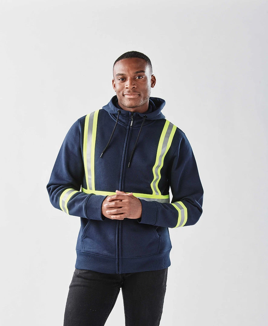 Stormtech Retail USA Men's Omega Reflective Zip Hoody - CFZ-5R Men's Tops Stormtech Retail USA Men's Omega Reflective Zip Hoody - CFZ-5R Men's Tops