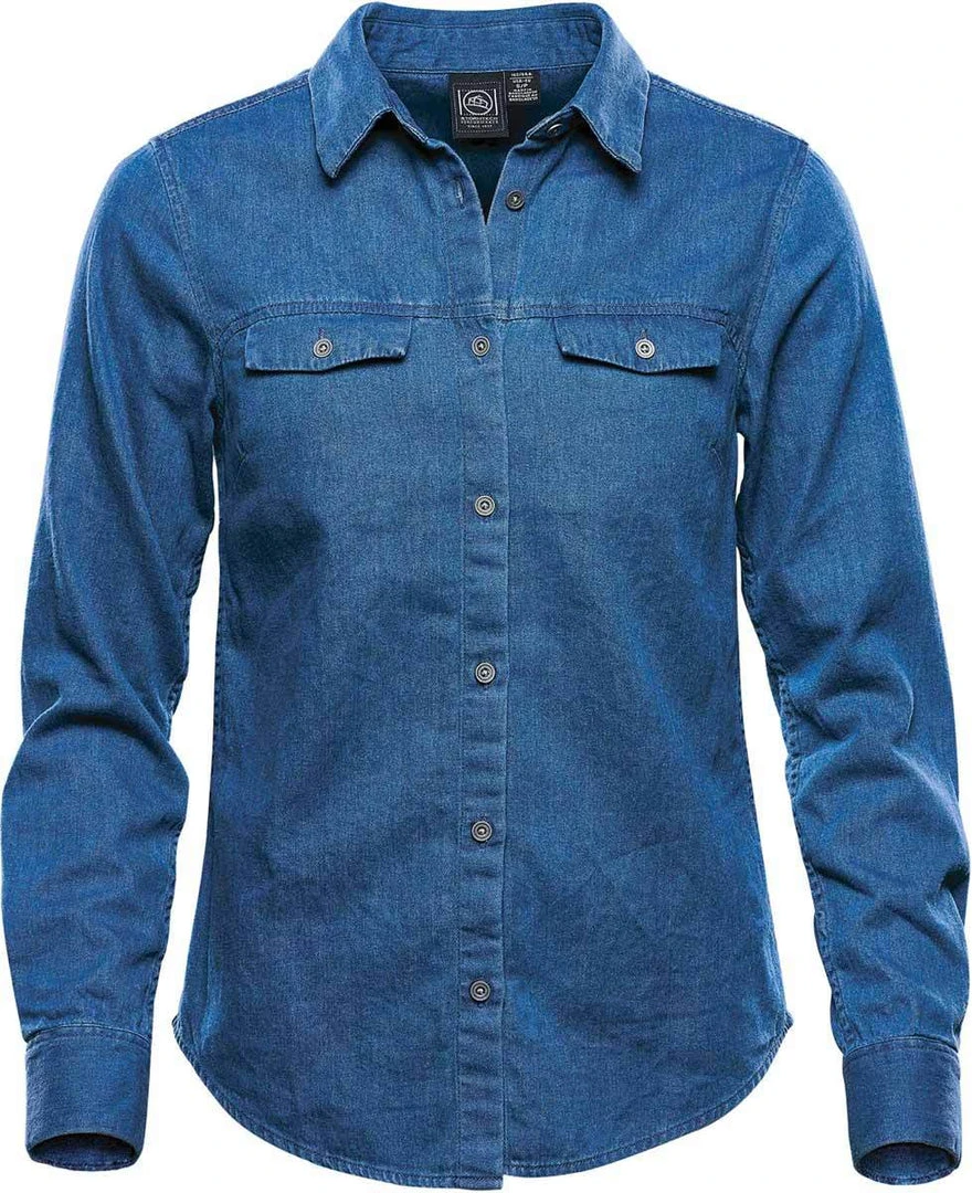Stormtech Retail USA Women's Blueridge Denim Shirt - SFD-1W Stormtech Retail USA Women's Blueridge Denim Shirt - SFD-1W