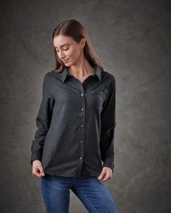 Stormtech Retail USA Women's Tops Women's Cambridge L/S Shirt - SLW-1W